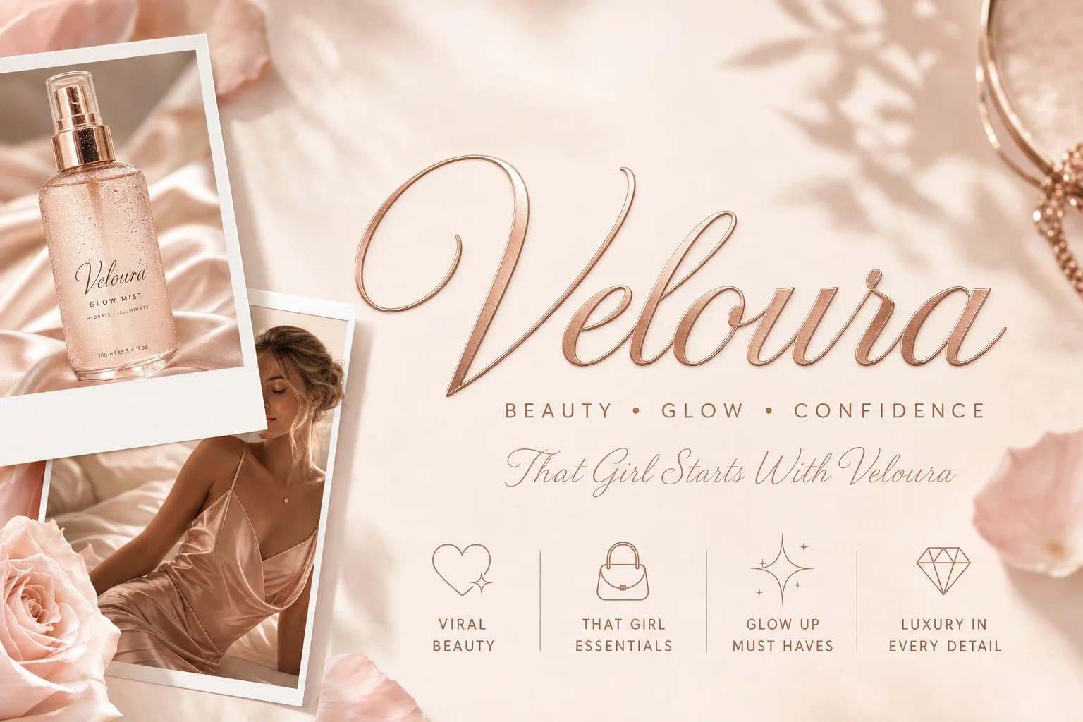Veloura — Beauty • Glow • Confidence